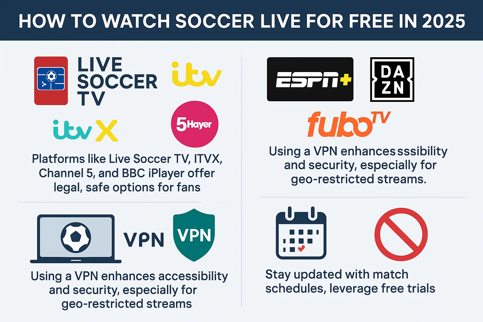 Live Soccer Streaming 2025